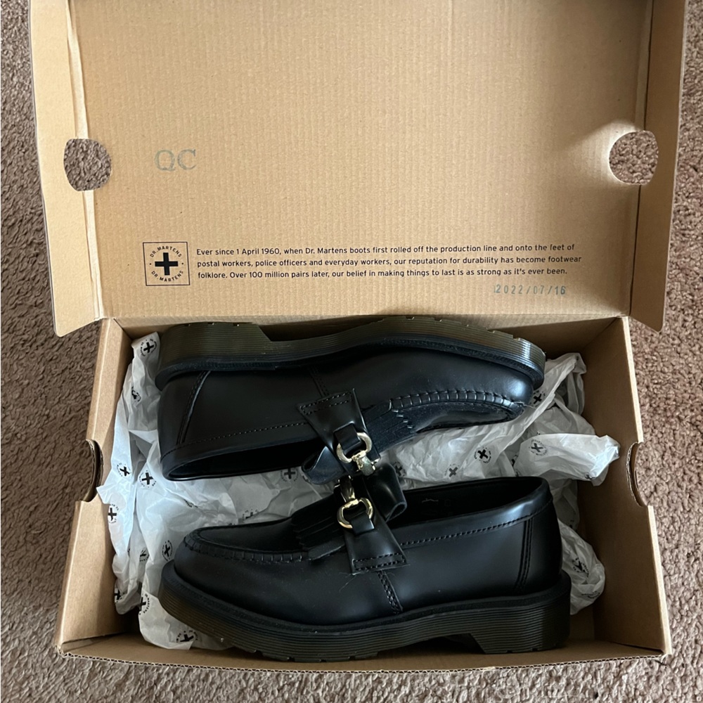 Dr. Martens leather loafers